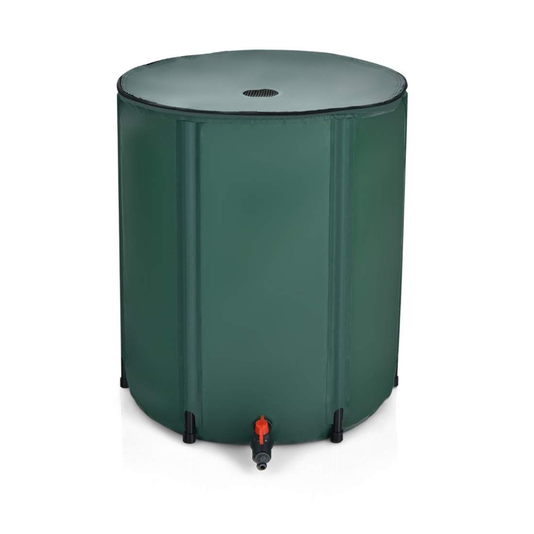hopfällbar regnfat vattenförvaring 60cm x 60cm x 80cm mörkgrön | Hem & Hobby - Hem & Hushåll - Tvätt | Pryloteket