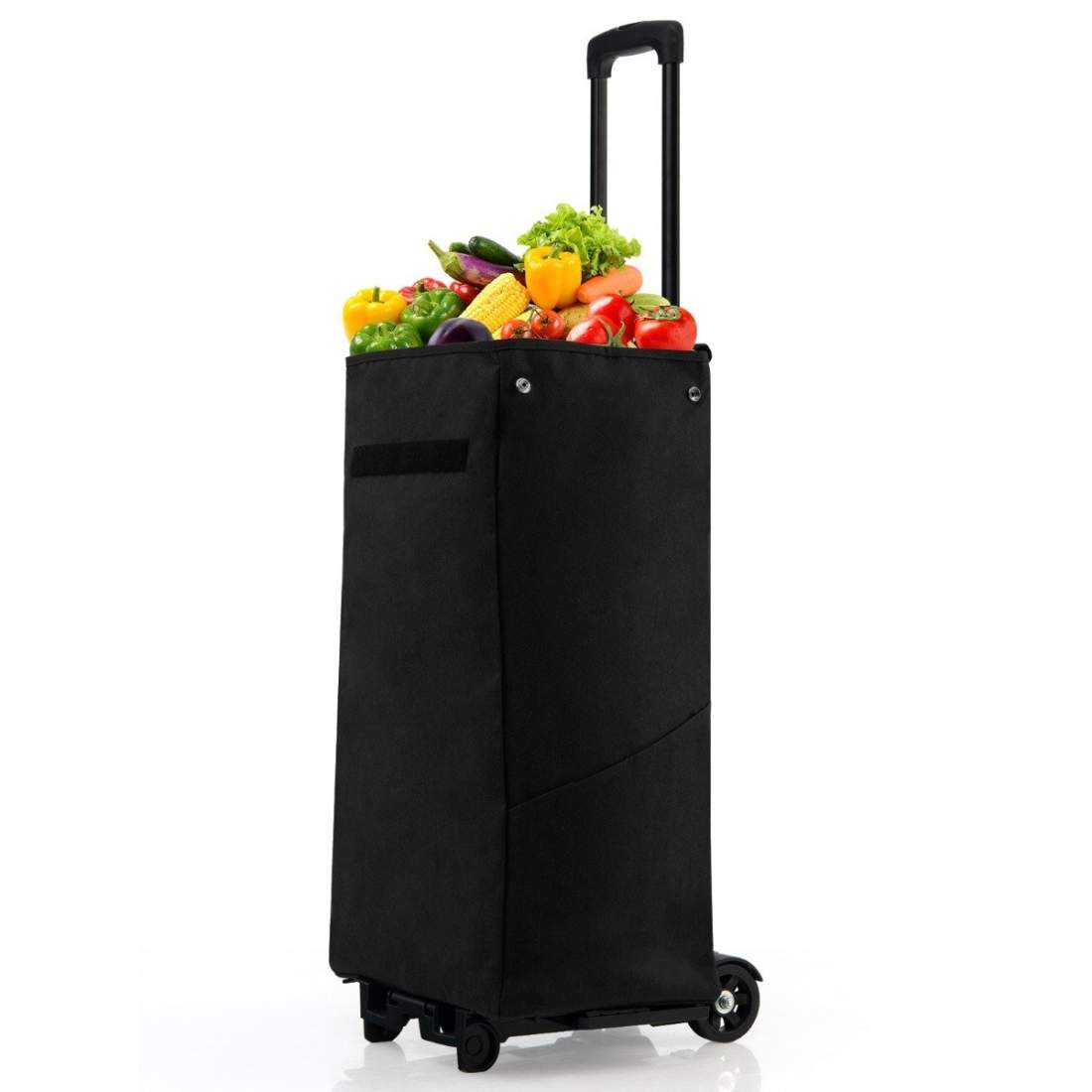 38 L Shoppingvagn Hopfällbar universalvagn med 4 flexibla ABS-hjul Svart | Elektronik - Tillbehör Mobil & Surfplatta - Skärmskydd - LG | Pryloteket