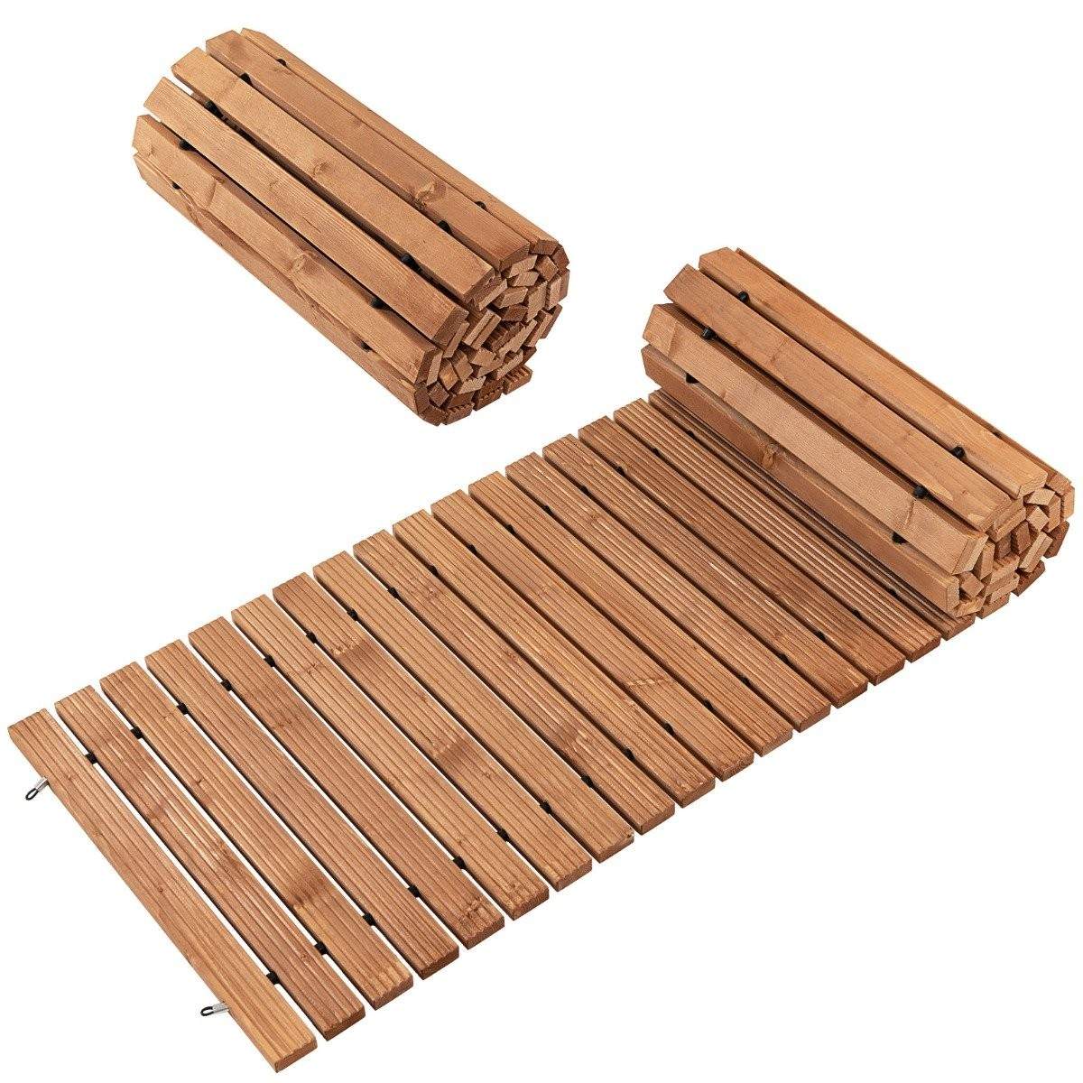Trädgårdsväg 245 x 55 x 2 cm Rullbar vädertät rak utomhusgångbana | Mode & Accessoarer - Kläder - Skor | Pryloteket