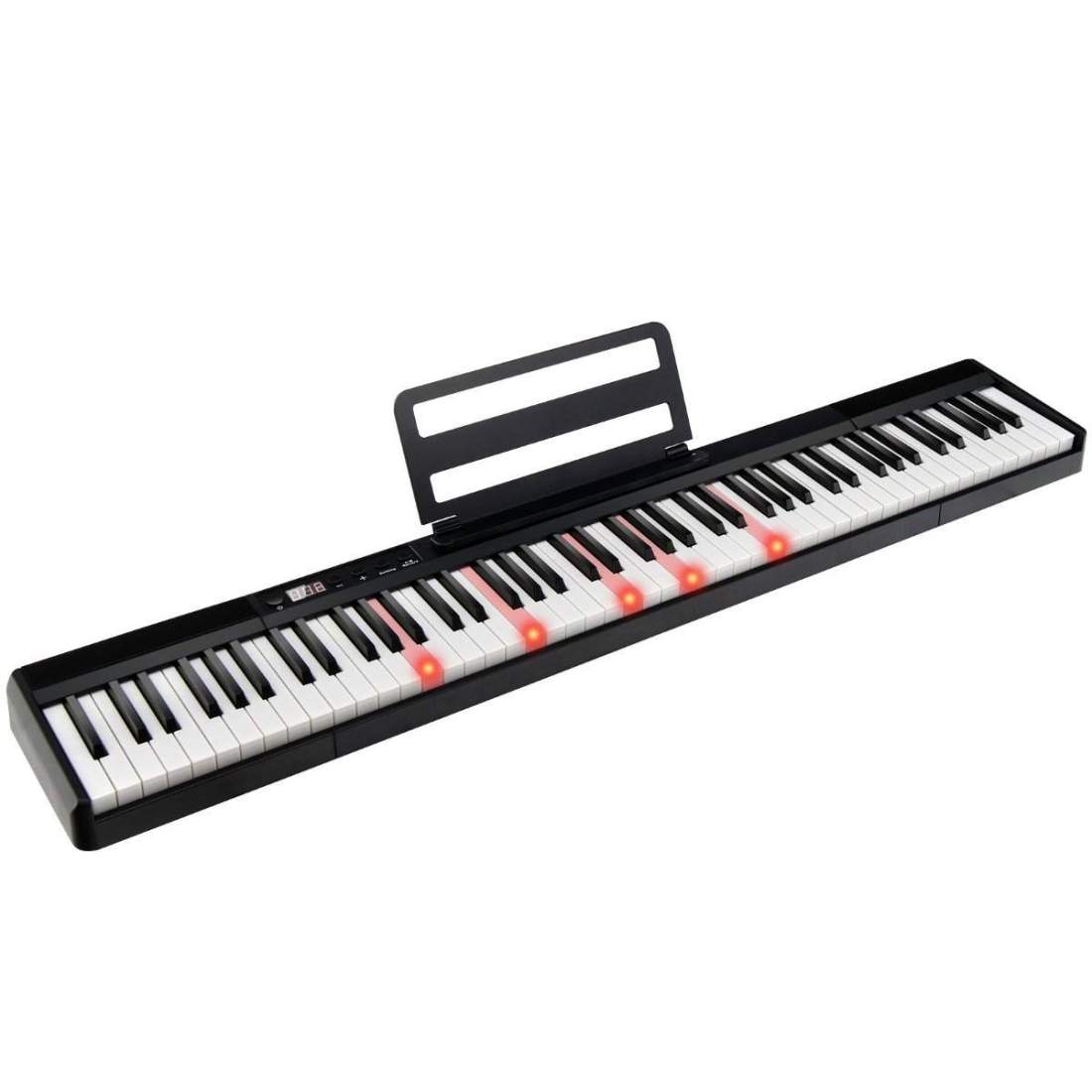 Elektronisk klaviatur 88 tangentbord Elektriskt piano Digital keyboard Musikinstrumentset | Elektronik - Datortillbehör - Tangentbord, Möss & Fjärrkontroller - Tangentbord | Pryloteket