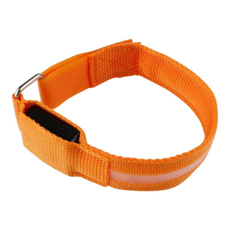 Armbånd med LED-lys - Orange