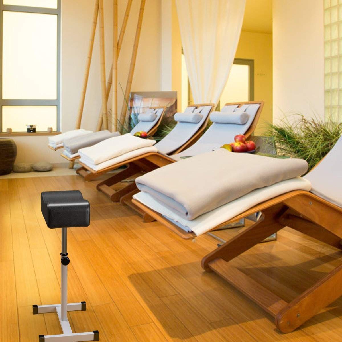 Pedikyrpall med justerbar sitthöjd fotpall för nagelvård i salonger spa svart | Elektronik - Tillbehör Mobil & Surfplatta - Mobiltillbehör - Mobilkablar - Tillbehör | Pryloteket