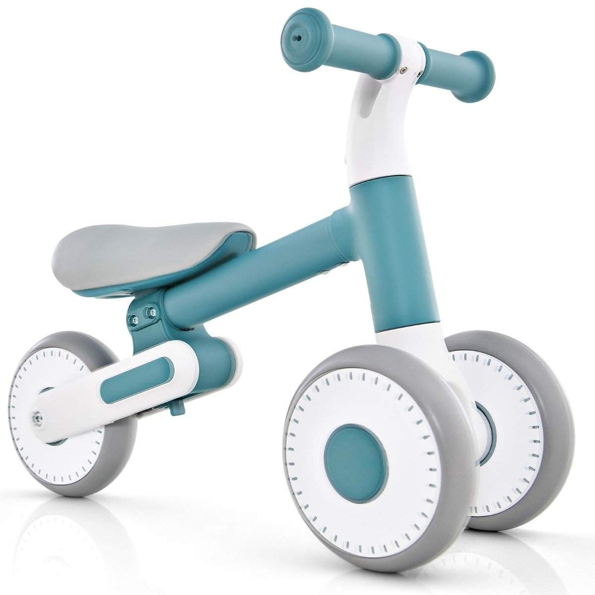 Balancecykel til børn med justerbar sædehøjde og foldbart design Lærebalancecykel fra 1 år Blå