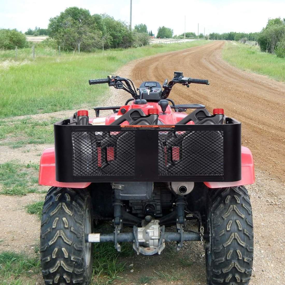 Lastkorg för ATV/UTV Universal Bakre Rack med Mesh Design Bakre förvaringskorg 104 x 67 x 31,5 cm | Elektronik - Tillbehör Mobil & Surfplatta - Mobiltillbehör - Mobilkablar - Tillbehör | Pryloteket