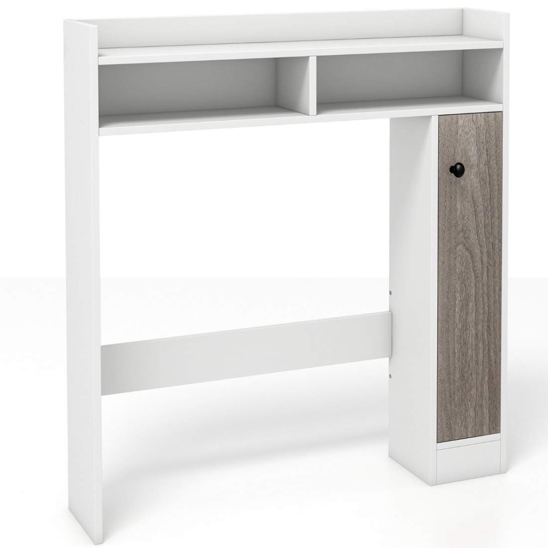 Toalettskåp, badrumsöverskåp med justerbara hyllplan, vit | Hem & Hobby - Hem & Hushåll - Badrum - Toalettskåp | Pryloteket