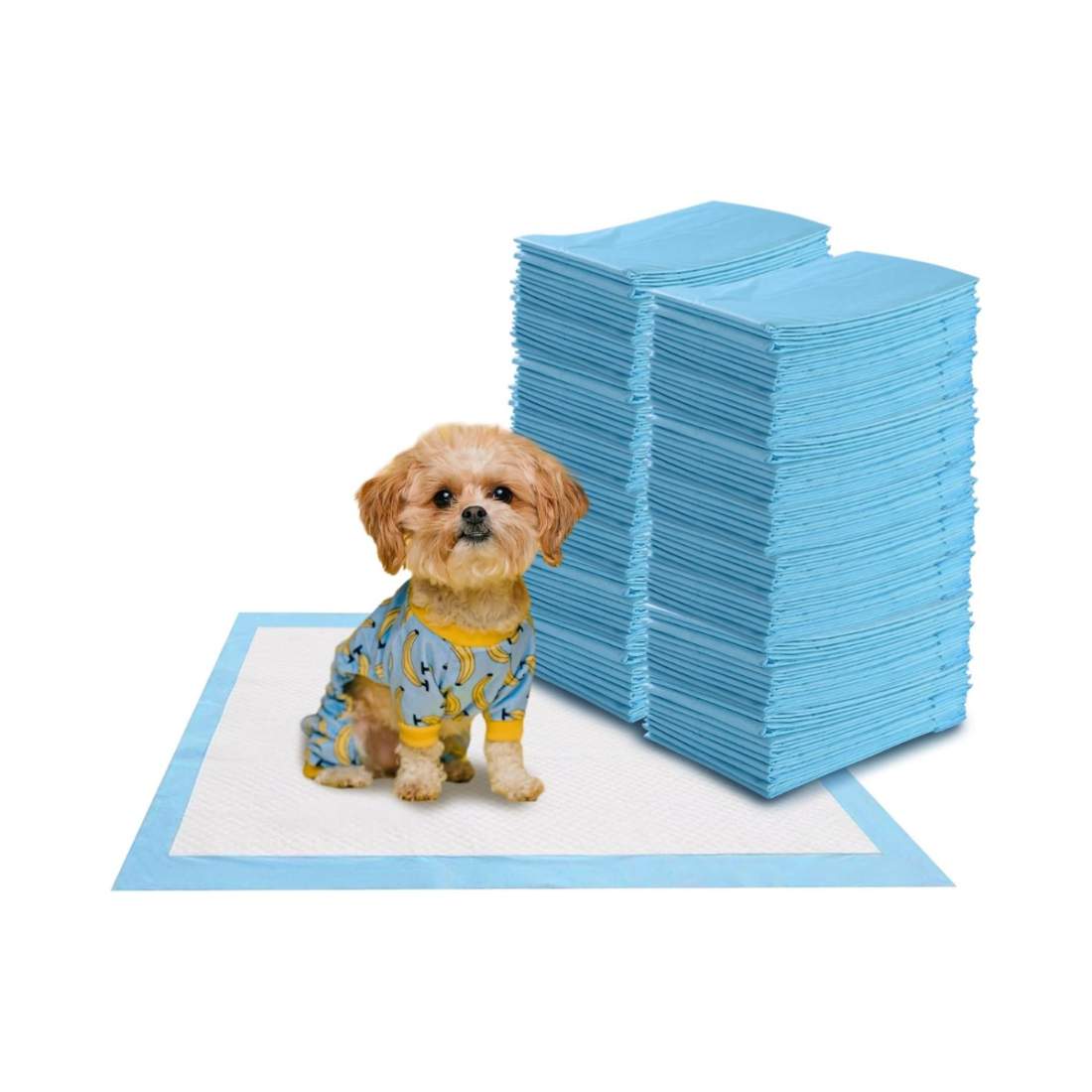 Paket med 100 hundträningsunderlägg med läckagesäkra 5-lagers valpdynor 60 x 60 cm | Hem & Hobby - Hem & Hushåll - Kök - Servering - Underlägg | Pryloteket