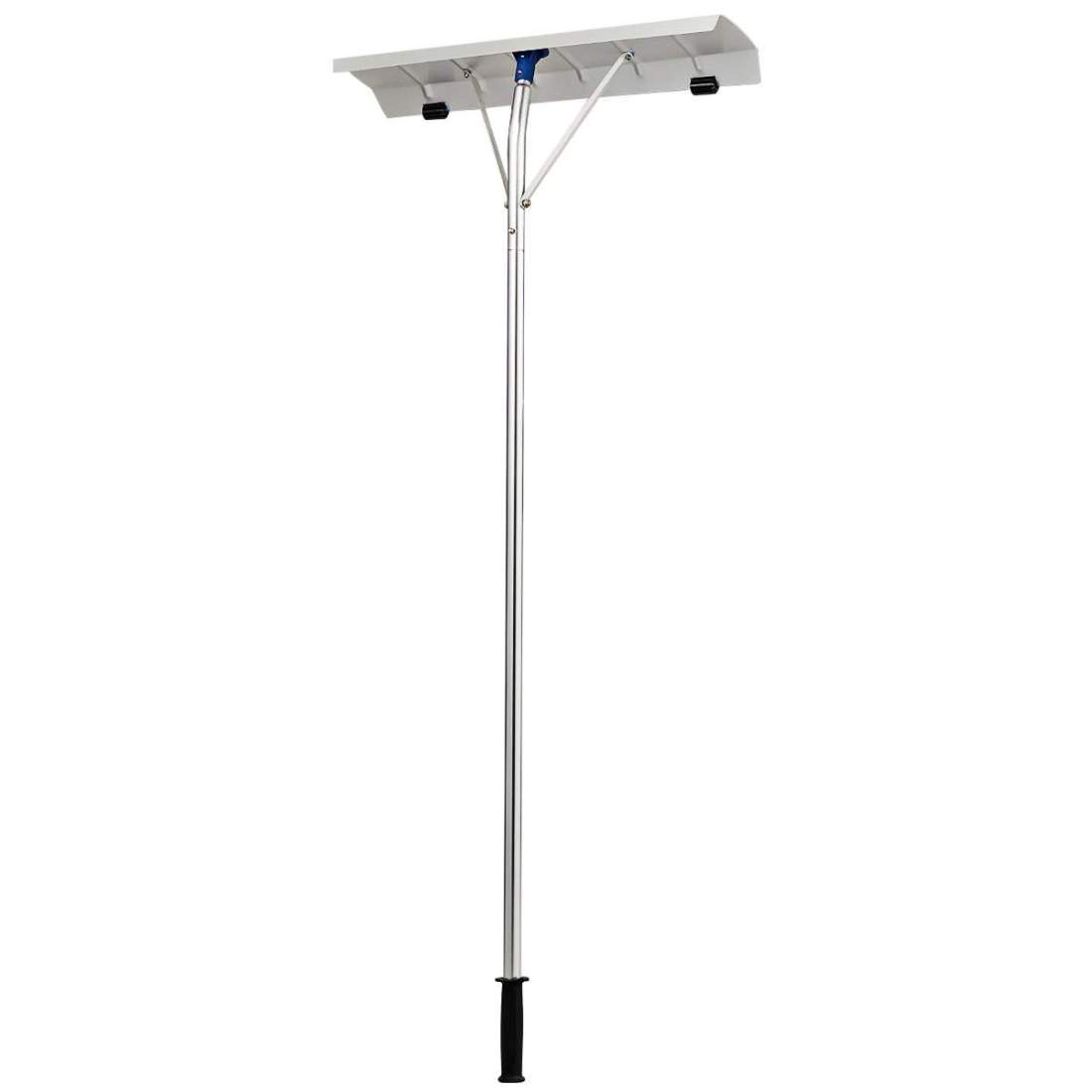 160 - 610 cm taksnösöjare av aluminium + TPE med hjul och utdragbart handtag snöskyffel silver | Hem & Hobby - Hem & Hushåll - Bygg | Pryloteket