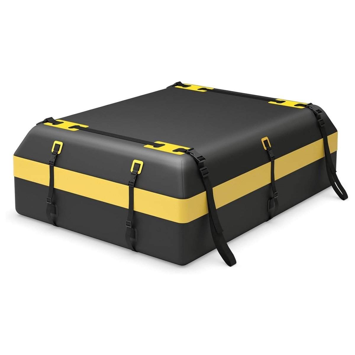 Tagboks til forskellige køretøjstyper med skridsikker måtte, bagagelås, forstærket rem, dørkrog og snørepose