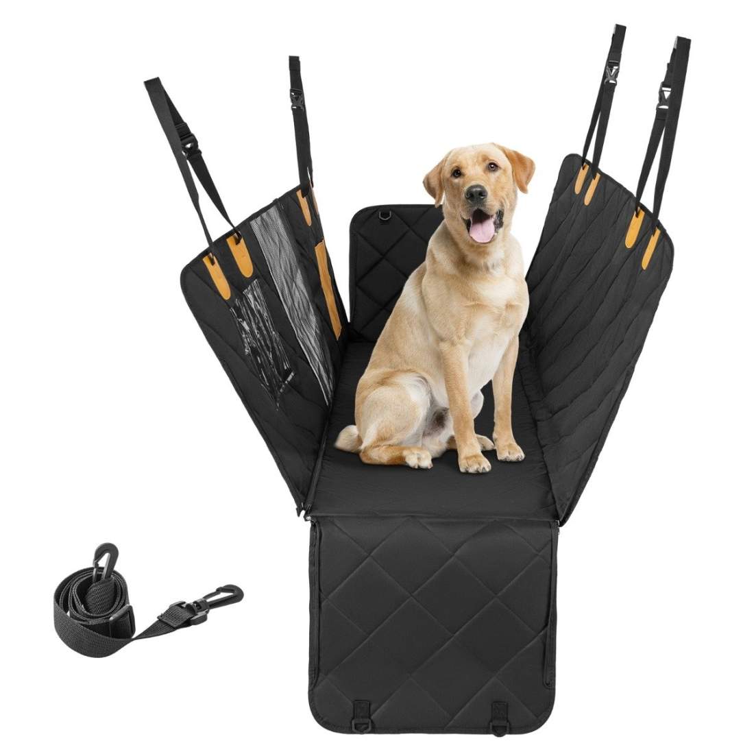 Bilbaksäte Hundtäcke Vattentät & Reptålig & Halkfri 215 x 148 cm Svart | Elektronik - Tillbehör Mobil & Surfplatta - Mobiltillbehör - Mobilkablar - Tillbehör | Pryloteket