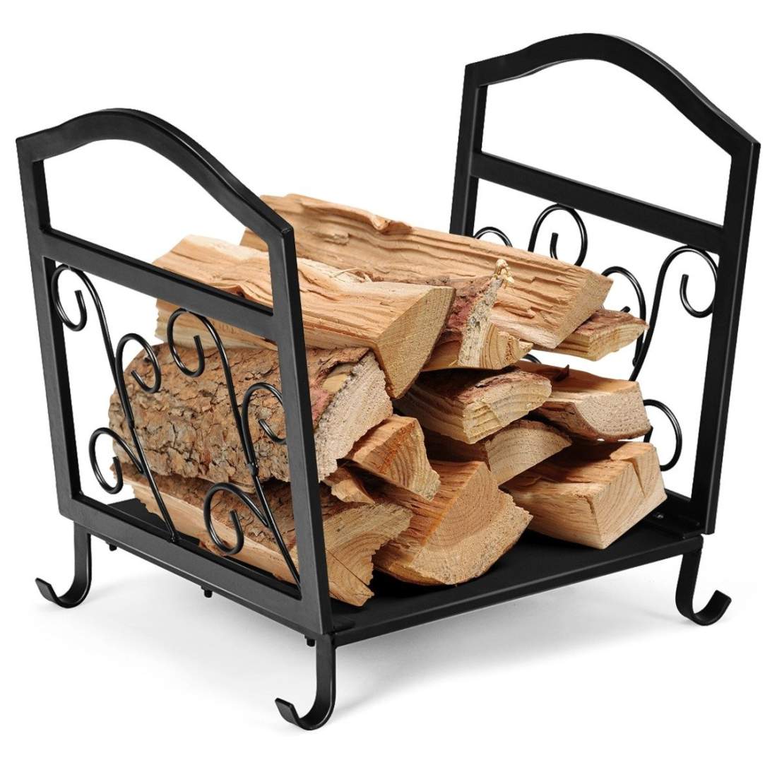 Kompakt vedhållare i metall med upphöjda fötter och eleganta mönster dekorativt träställ svart | Elektronik - Kablar & Adaptrar - Adaptrar & Signalomvandlare - USB | Pryloteket