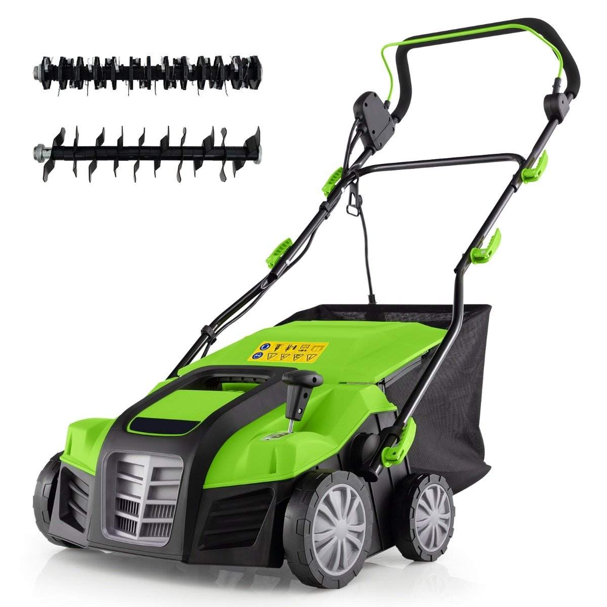 41cm Elektrisk Scarifier & Gräsluftare 15A 2-i-1 gräsmattor med 3-läges höjdjustering grön | Elektronik - Tillbehör Mobil & Surfplatta - Skärmskydd - LG | Pryloteket