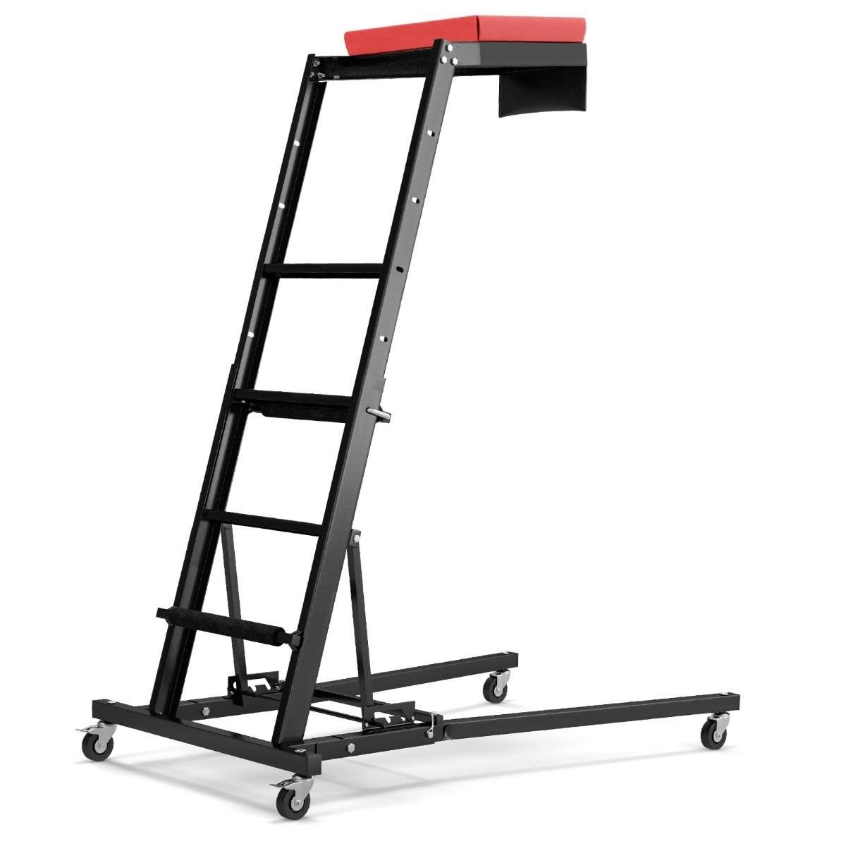 Hopfällbar billyft med 114,5-168 cm justerbar höjd och 3-växlad vinkellyft för fordonsmotor | Elektronik - Tillbehör Mobil & Surfplatta - Mobiltillbehör - Mobilkablar - Tillbehör | Pryloteket