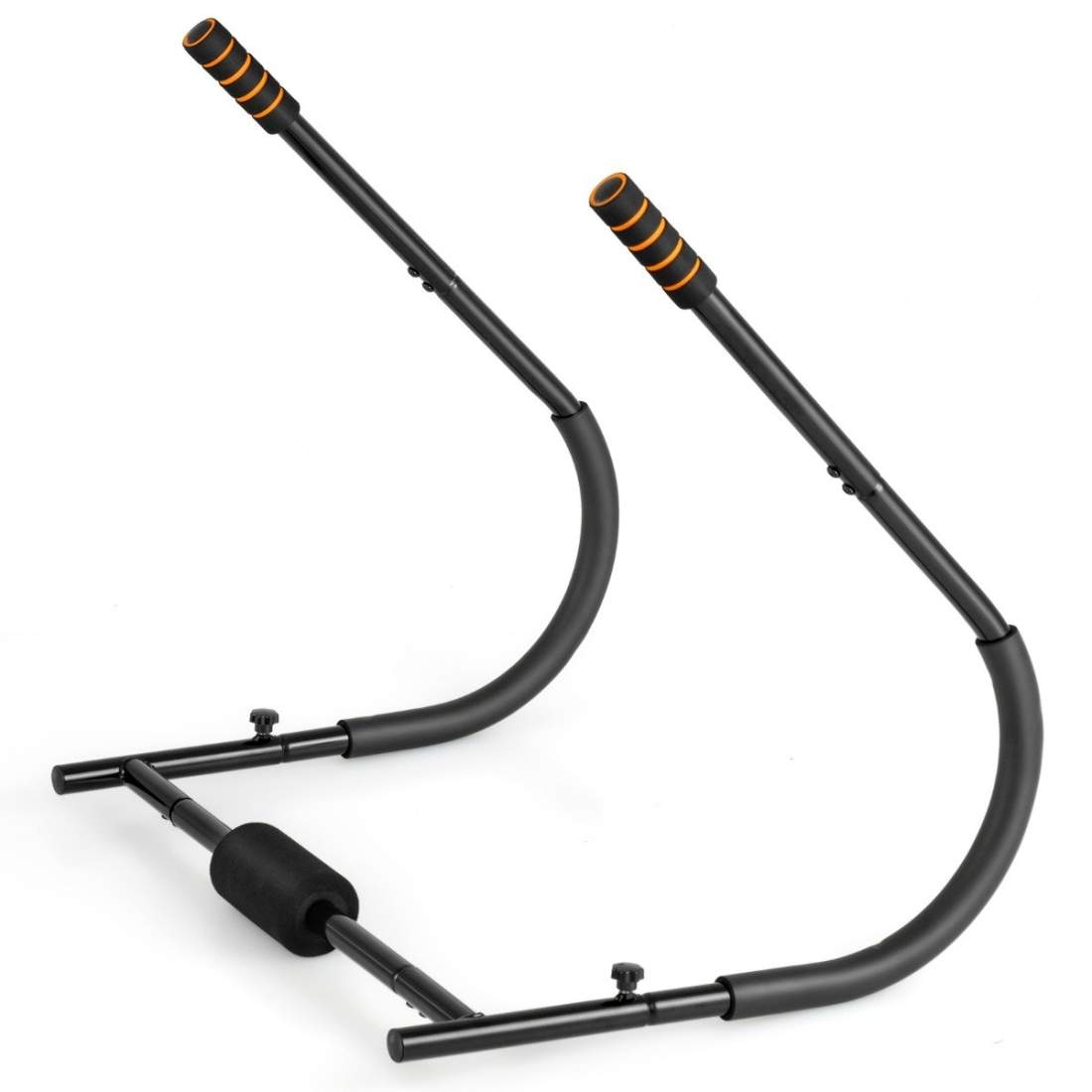 Magtränare med vadderat nackstöd, hopfällbar AB trainer, magmuskeltränare, magträningsapparat, svart | Sport & Fritid - Träning - Träningsutrustning | Pryloteket