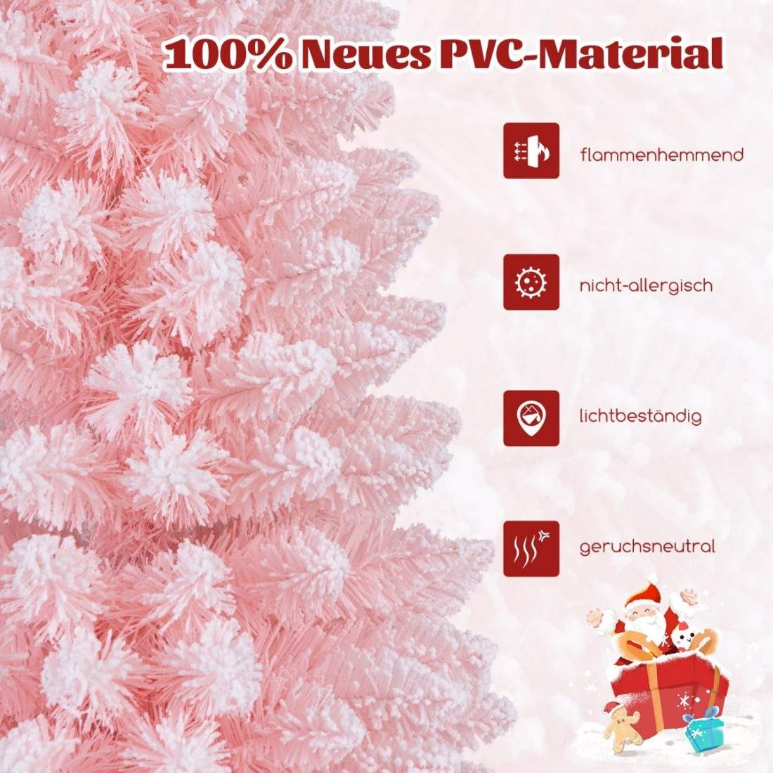 Konstgjord julgranspenna 150 cm Julgran med snörosa | Elektronik - Tillbehör Mobil & Surfplatta - Surfplatta Tillbehör - Stativ | Pryloteket