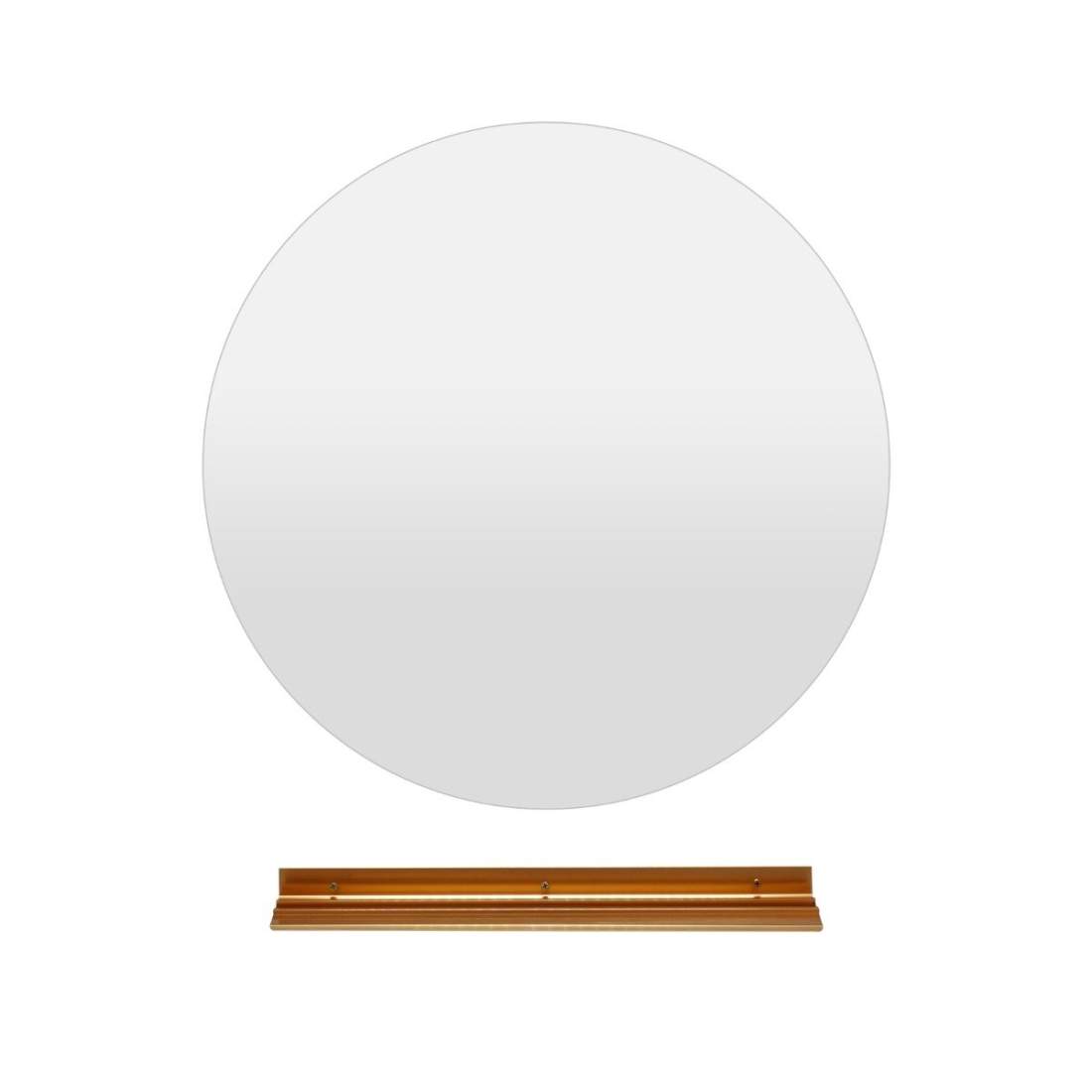 Ø60cm rund badrumsspegel med belysning & pekknapp & minnesfunktion väggspegel | Hem & Hobby - Hem & Hushåll - Badrum - Tandborsthållare | Pryloteket