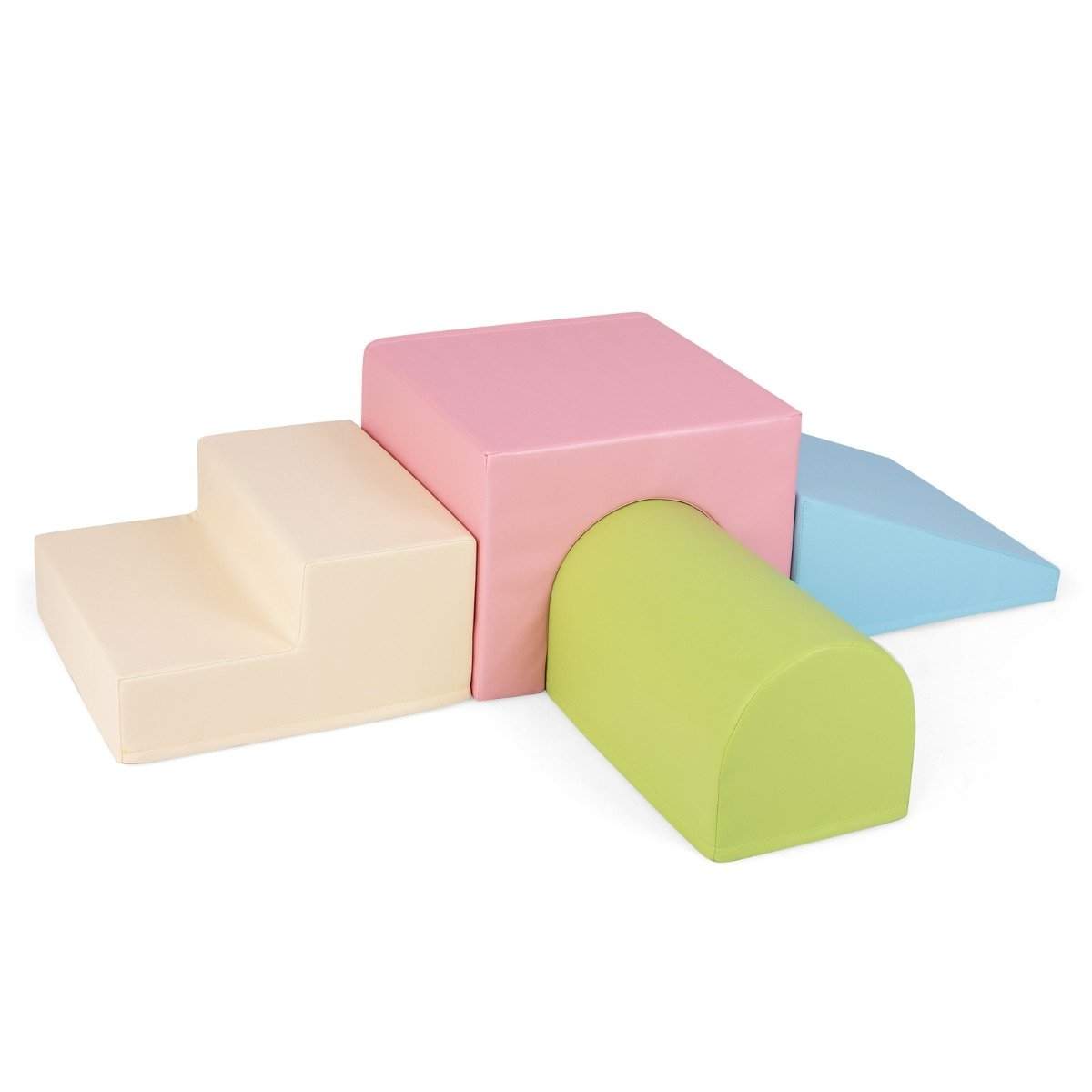 4 vaahtomuovileikkisetin setti kiipeilyä ja ryömittävää vaahtomuovipalikoita rakennuslelusarja