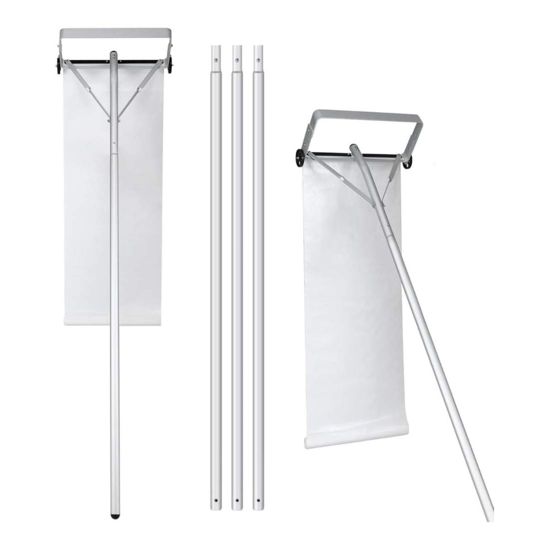 Taksnöröjare med hjul aluminium tak snöskyffel snöskyffel takröjare | Hem & Hobby | Pryloteket