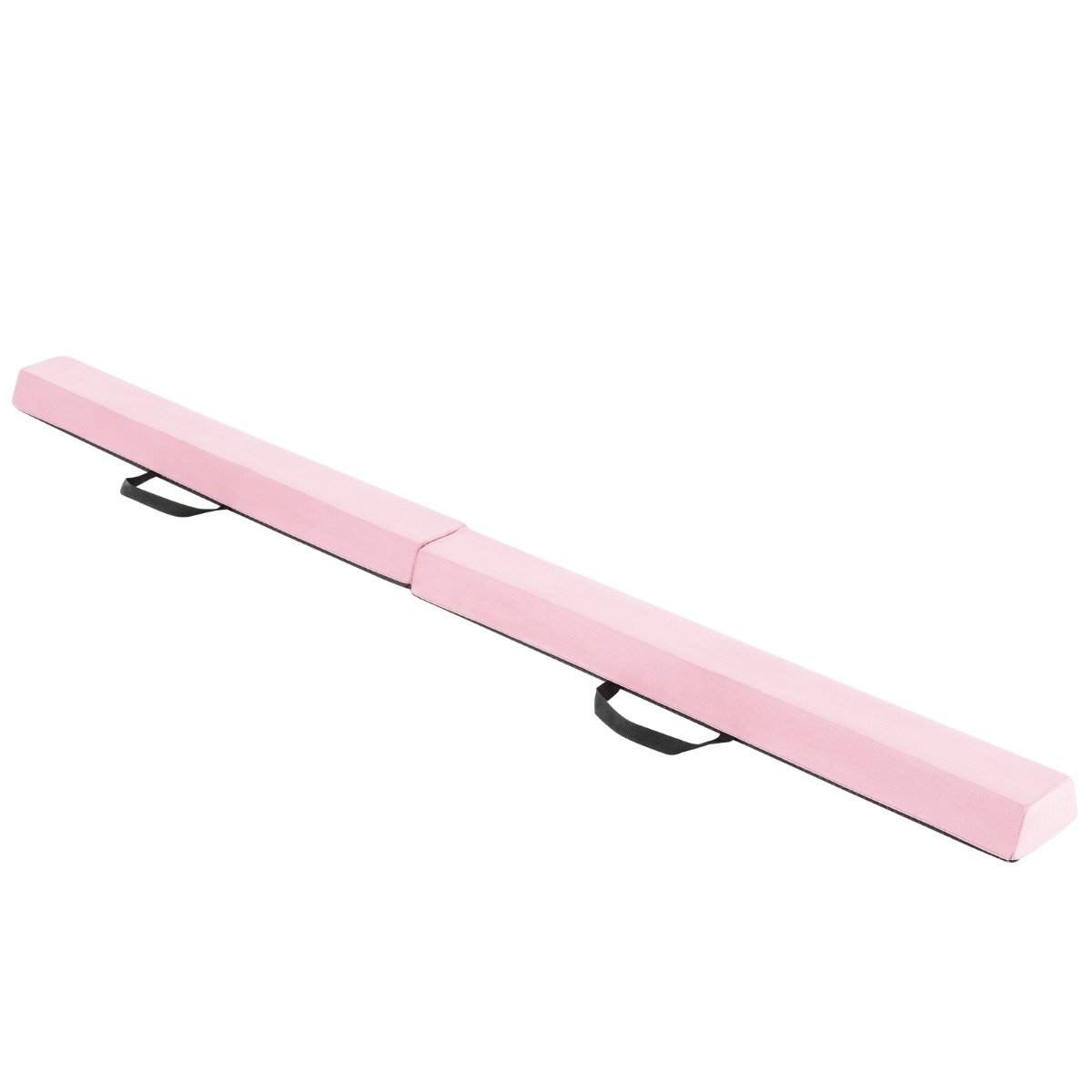 COSTWAY Evenwichtsbalk, 210 cm, opvouwbare gymnastiekbalk