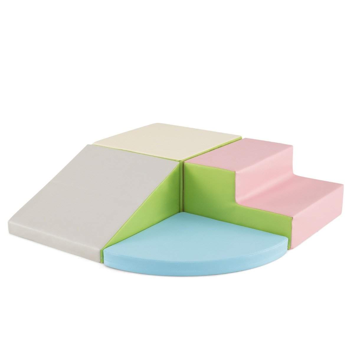 4 STK. Skum byggeklodser til at løbe rundt & Klatring kæmpe byggeklodser Store byggeklodser Pink + Grøn