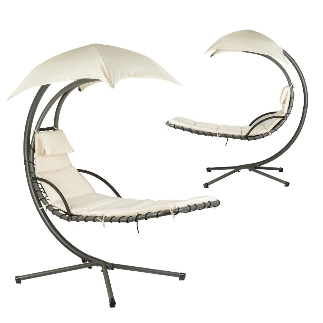 Trädgårdsstolgunga, hängmatta, hängstol, korg, beige, MultiGarden | Hem & Hobby - Husdjur - Katt | Pryloteket