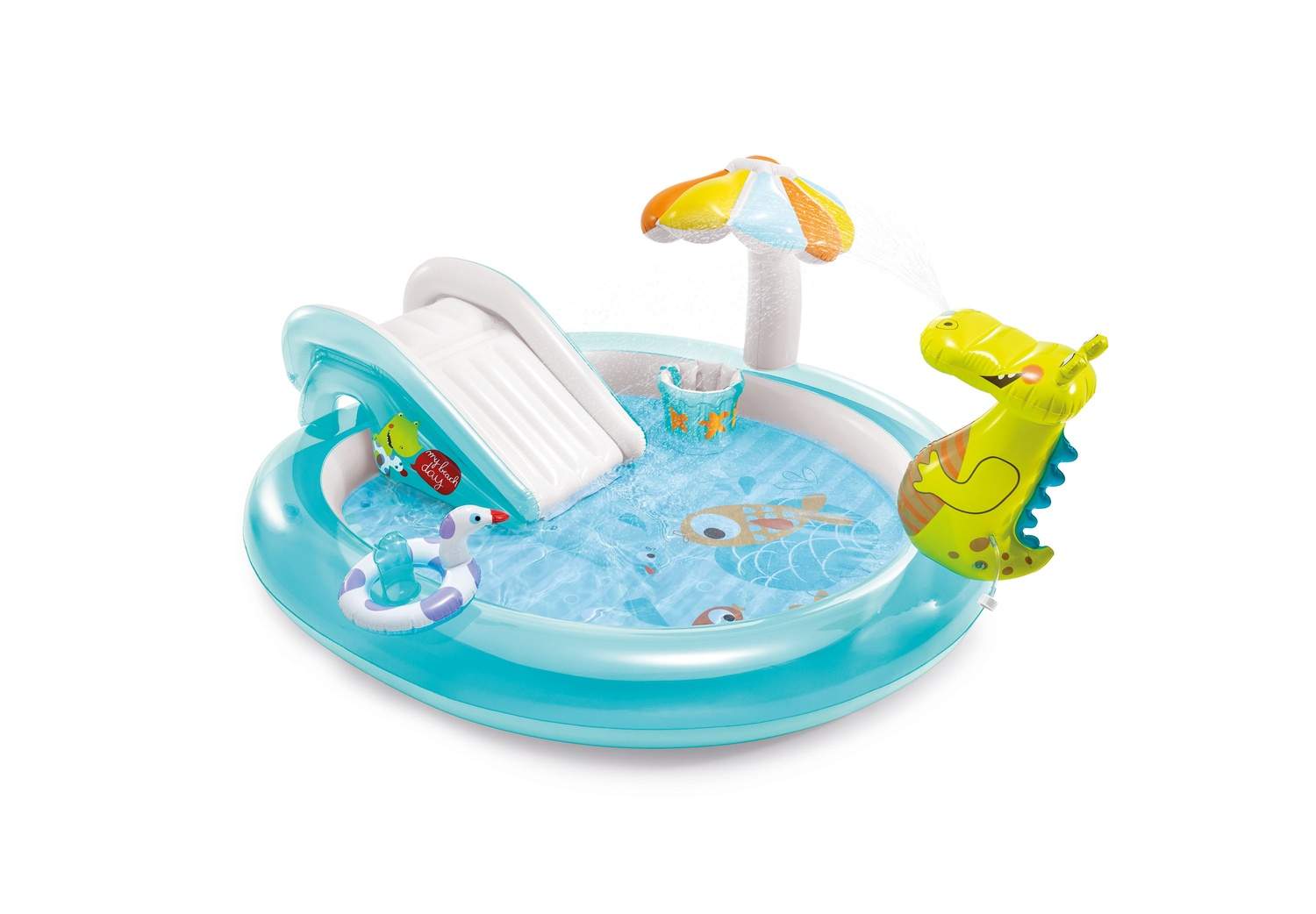 Pool rutschebane vandlegeplads soppebassin INTEX 57165