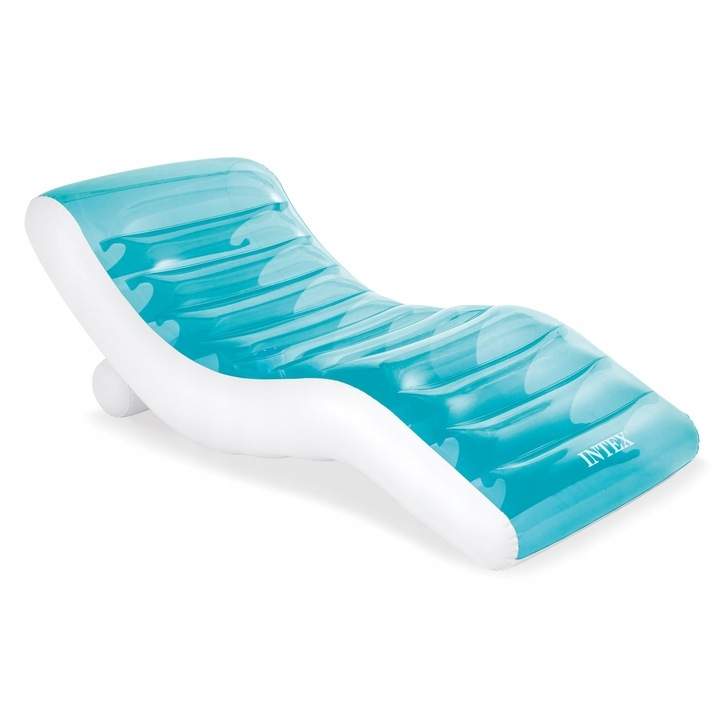 Oppustelig bademadras 191x99cm INTEX
