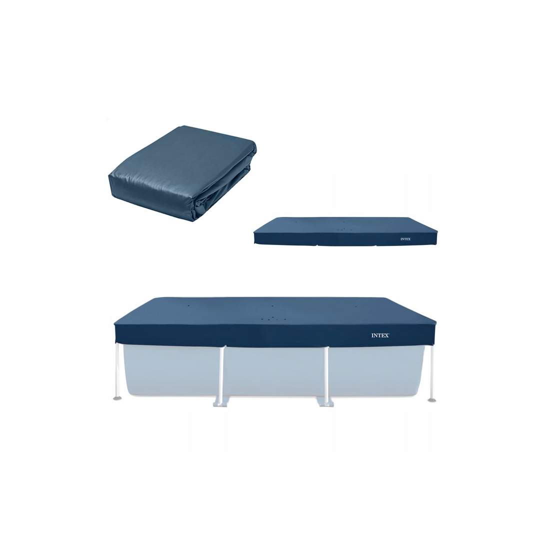 Täckduksmatta för rampool 2,6x1,6m Intex 28036