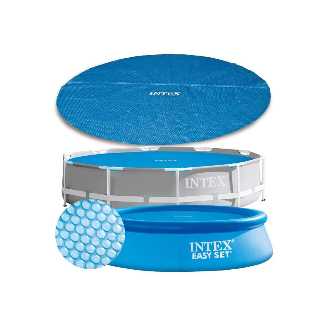 Solvärmeskydd Poolmatta 457cm 28013 INTEX | Hem & Hobby - Hem & Hushåll - Bygg | Pryloteket