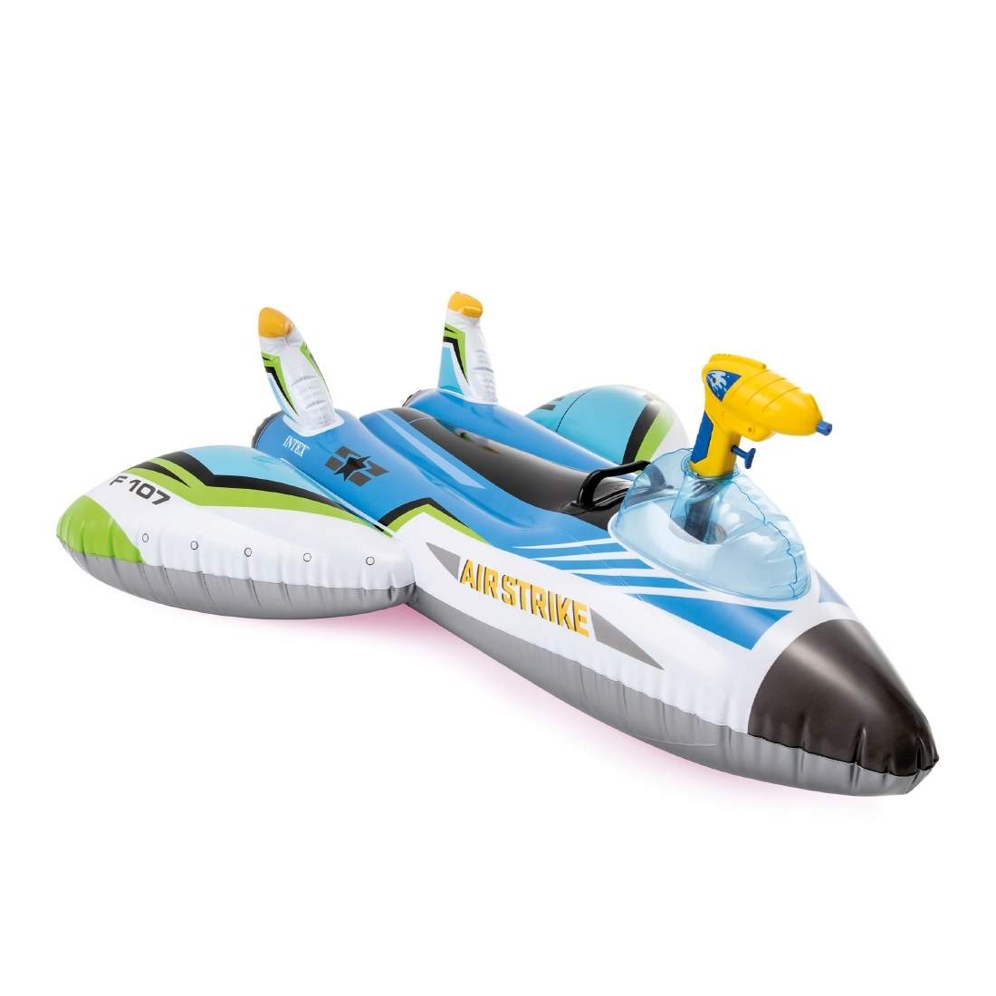 Uppblåsbart plan med vattenpistol, grön INTEX 57536 | Leksaker & Spel - Leksaker - Bad- & Vattenlek - Uppblåsbart | Pryloteket