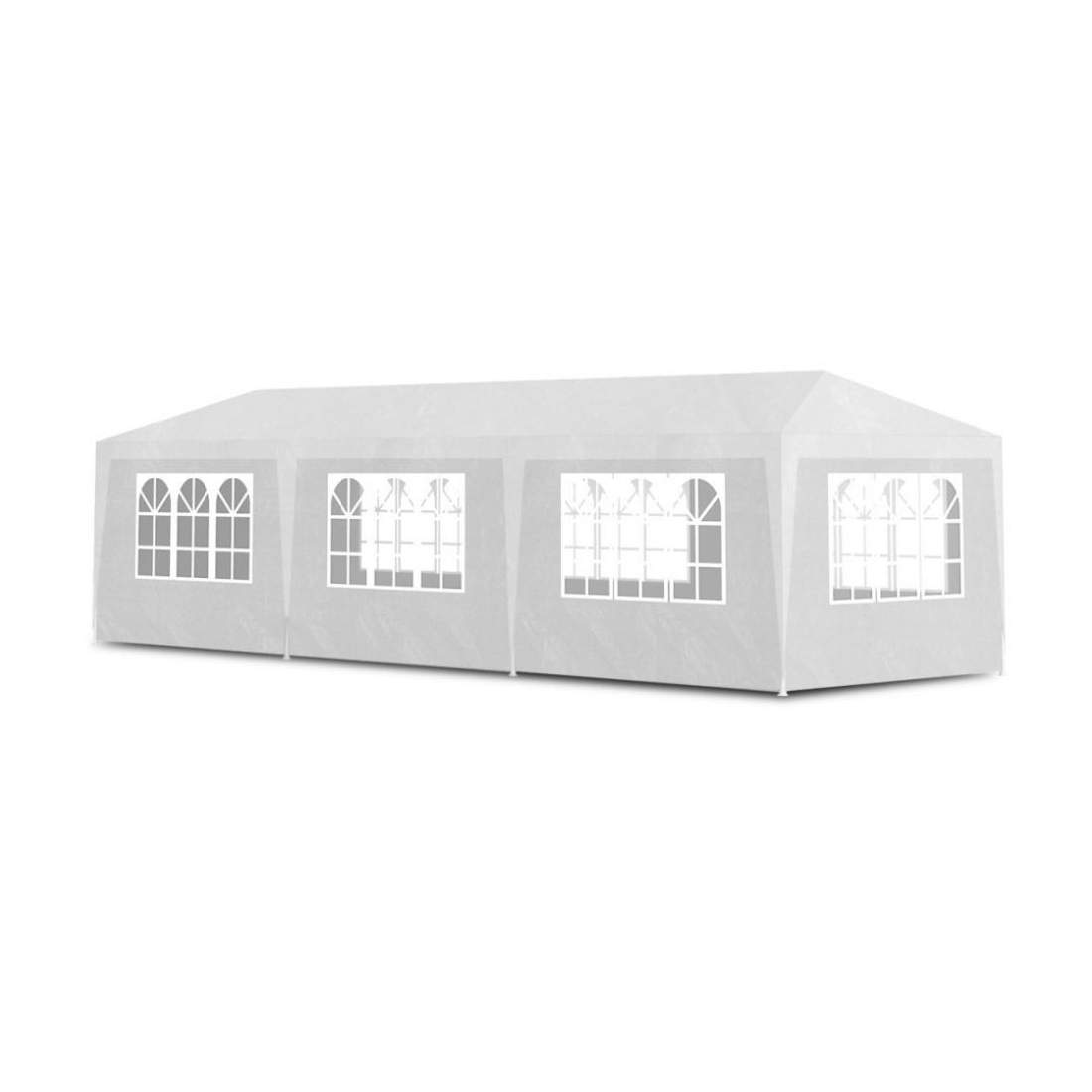 Trädgård kommersiella paviljongtält, 3x9 m, 8 väggar, vit, MultiGarden | Hem & Hobby - Hem & Hushåll - Kök - Servering | Pryloteket