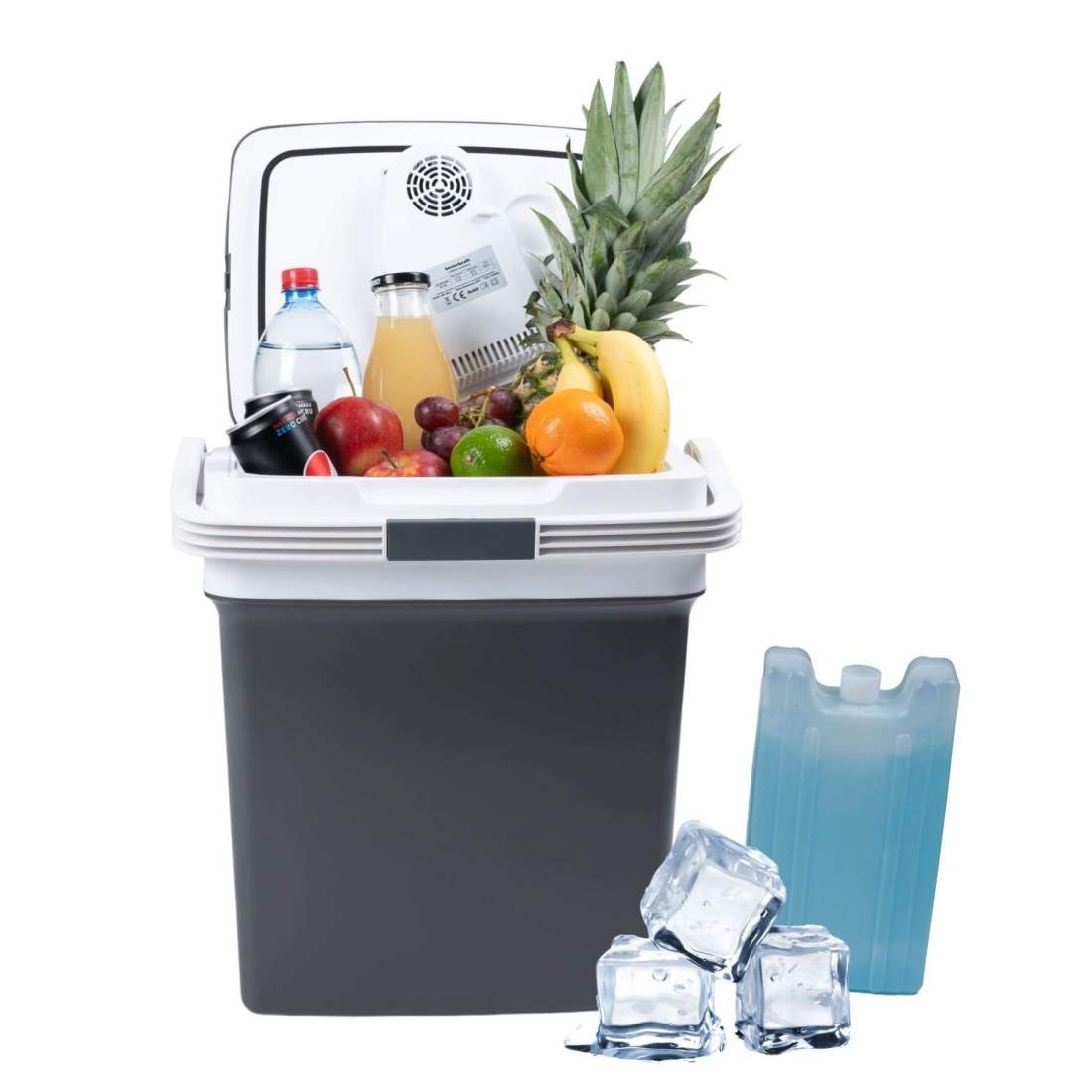 Bärbar bilkylare, 29L, 220-240V DC12V, värmefunktion, gratis insats, grafit | Mode & Accessoarer - Smycken, Smyckesset & Tillbehör - Ringar | Pryloteket