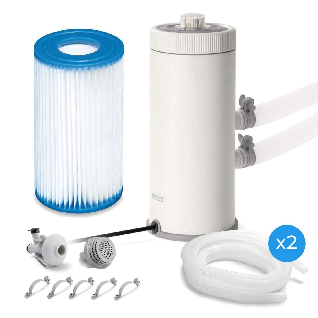 Poolfilterpump 3785L/h filter + installationstillbehör INTEX 26638 | Hem & Hobby - Hem & Hushåll - Bygg | Pryloteket