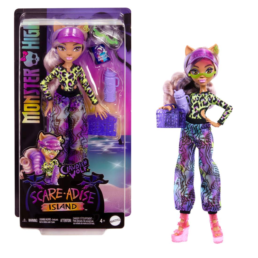 Monster High Scareadise Clawdeen | Leksaker & Spel - Leksaker - Leksaksfigurer & Dockor - Dockor | Pryloteket