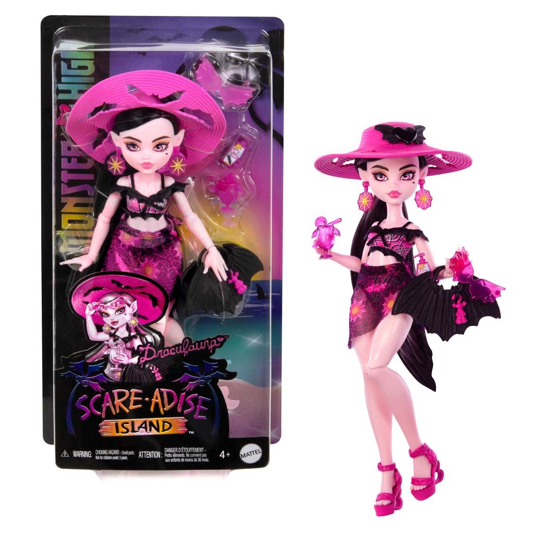 Monster High Scareadise Draculaura | Leksaker & Spel - Leksaker - Leksaksfigurer & Dockor - Dockor | Pryloteket