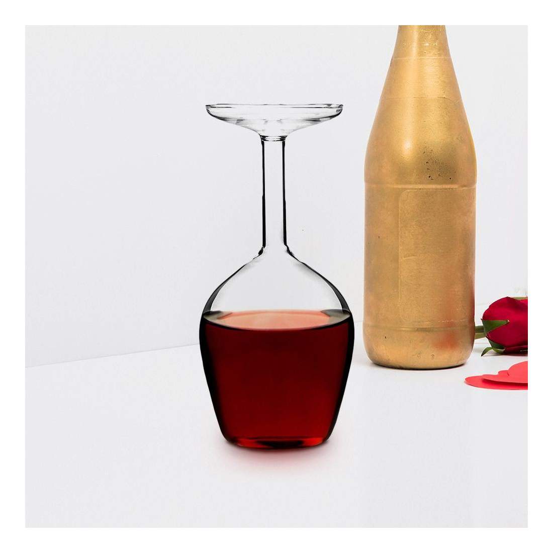 Upp-och Nervänt Vinglas | Hem & Hobby - Hem & Hushåll - Kök - Servering - Glas & Muggar | Pryloteket