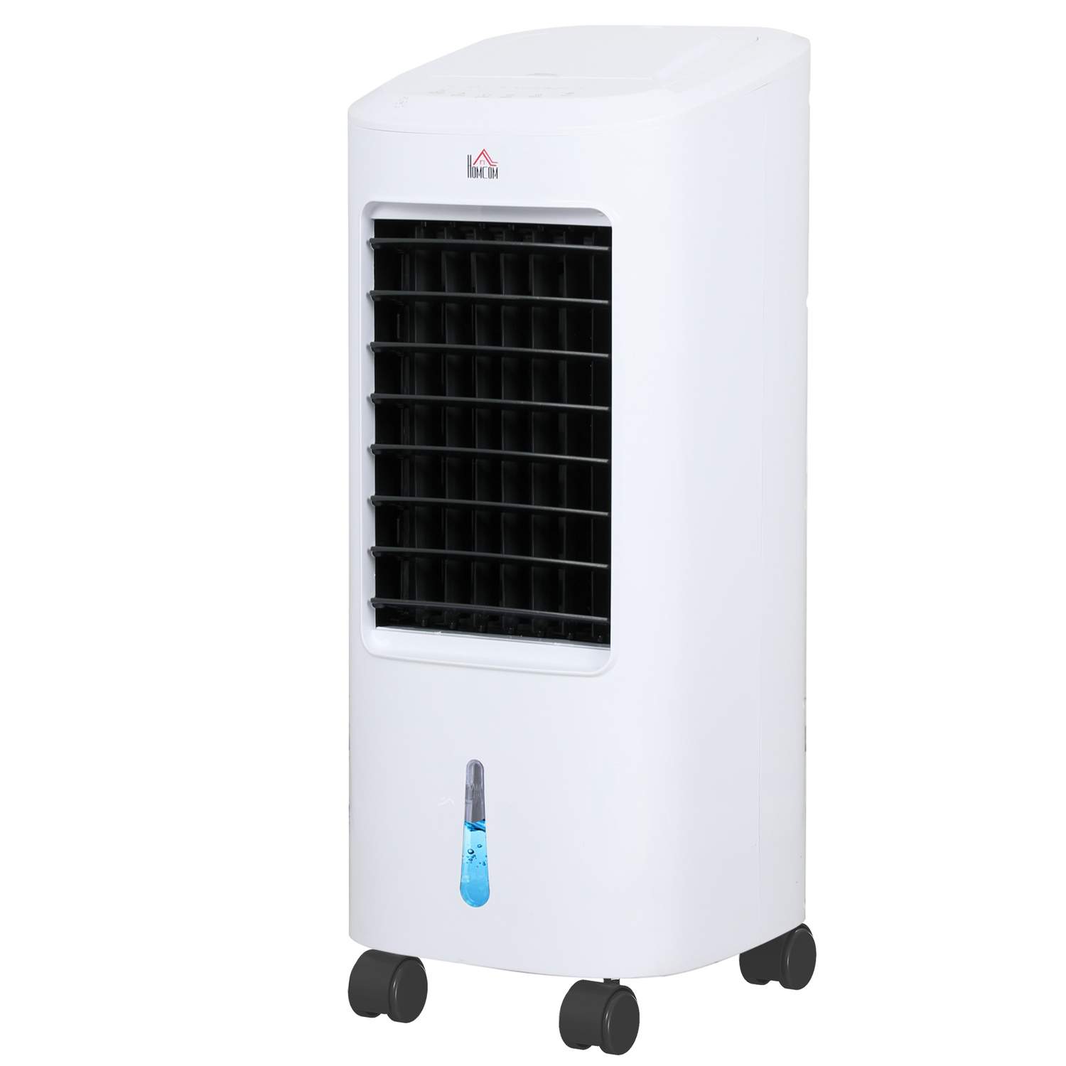 3 i 1 mobilt klimaanlæg med befugtning Vandkøling, automatisk oscillerende 7L klimaanlæg med 7,5 timers timer, 3 hastigheder 65W