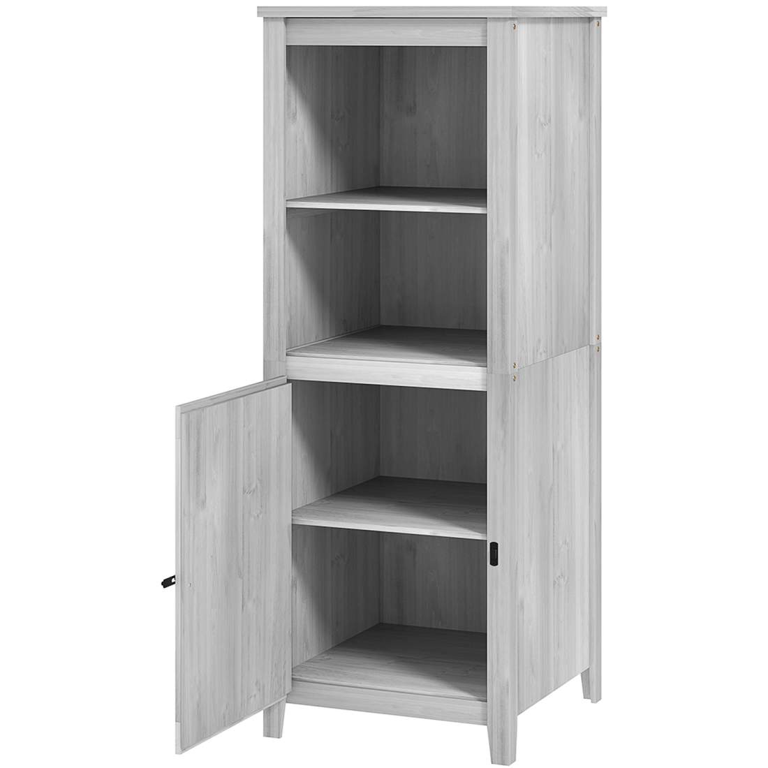 Trädgårdsskåp i trä, redskapsbod väderbeständig 60x60x160cm, redskapsbod med dörr, höj- och sänkbara hyllor, låsbart redskapsskå | Hem & Hobby | Pryloteket