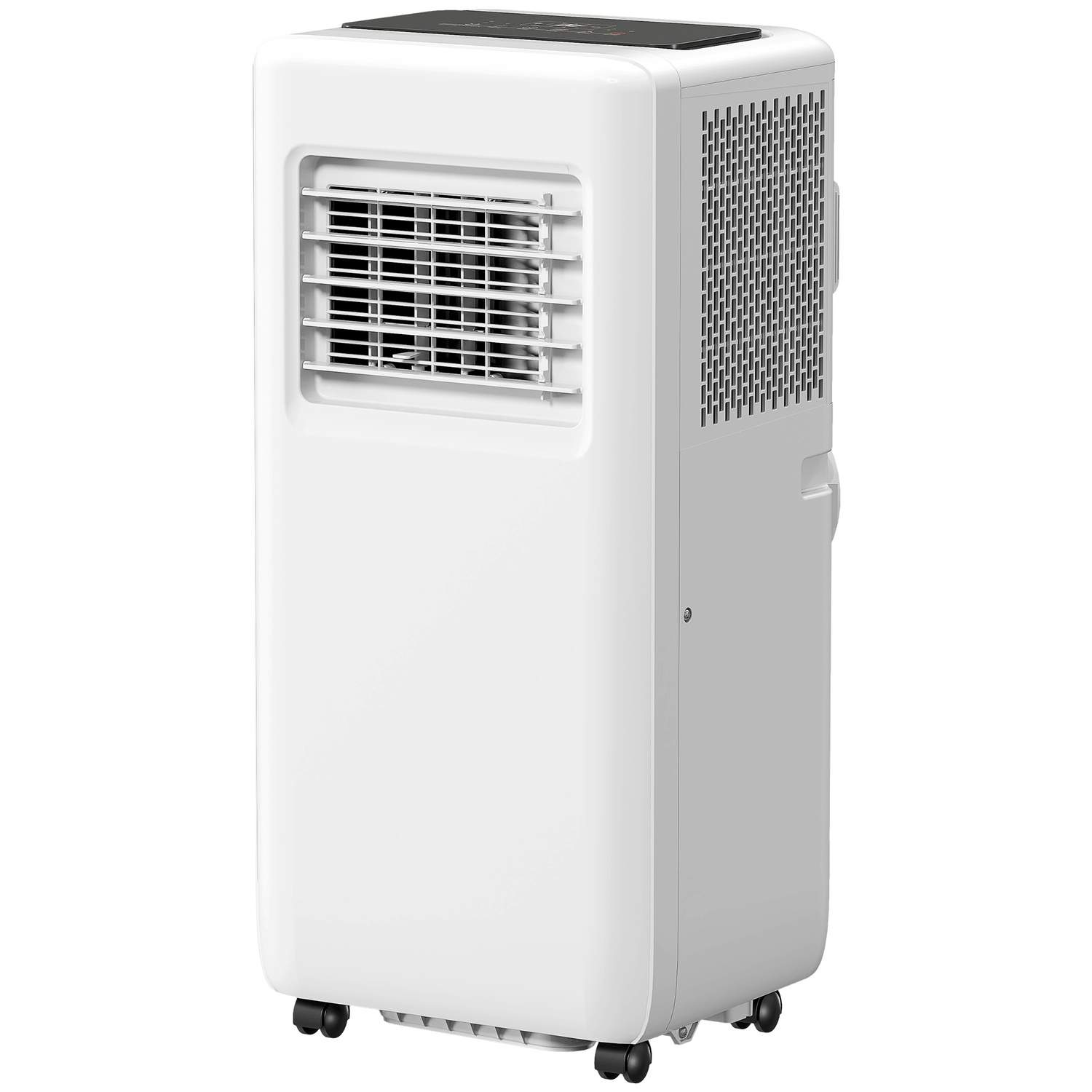 Mobilt klimaanlæg 3-i-1 klimaanlæg med køling, affugter, ventilator, udstødningsslange, 9000BTU automatisk luftkøler med fjernbe