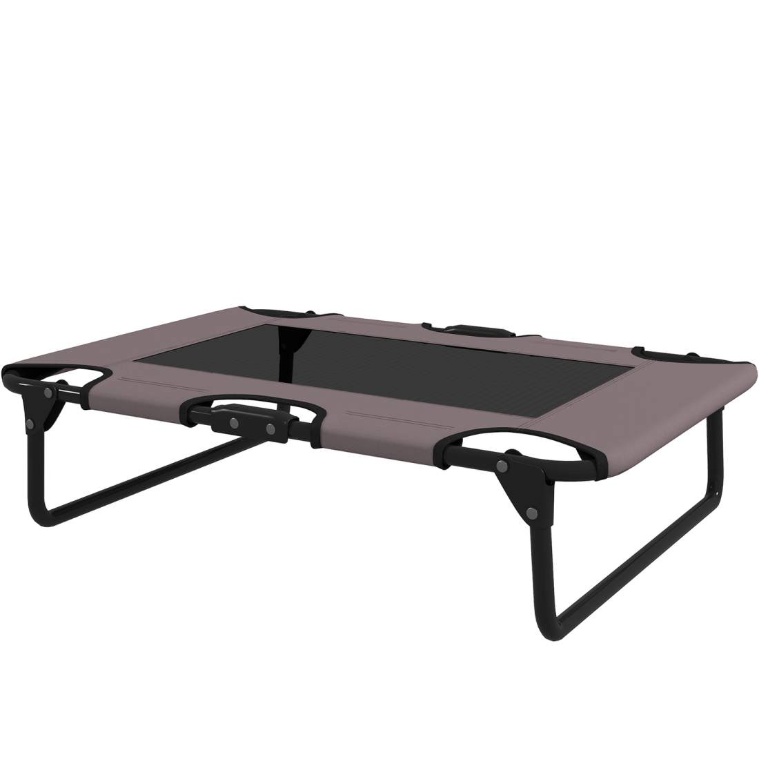 Förhöjd hundsäng hopfällbar sällskapssäng för hund utomhus med meshdesign Andas för små och medelstora hundar Kaffe Oxford 75 x | Hem & Hobby - Husdjur - Hund - Hundsäng | Pryloteket