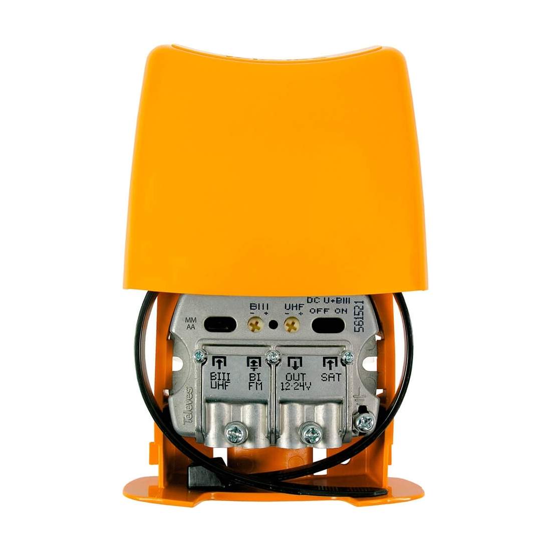 TELEVES Nanokom Mast Amplifier VHF/UHF+FM+SAT K21-48 LTE700