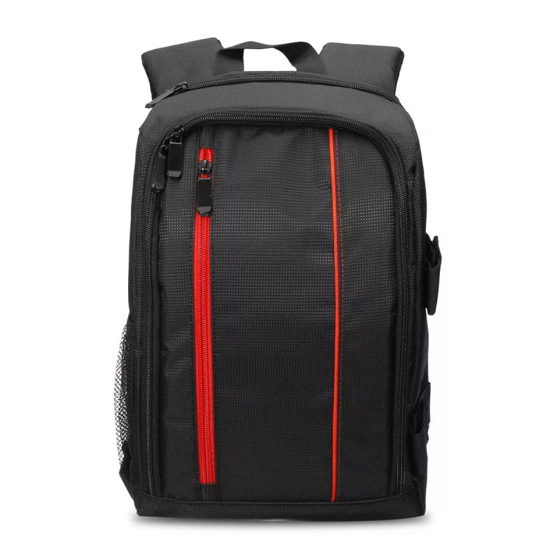 Rummelig Kamerataske med regnbeskyttelse, Rød