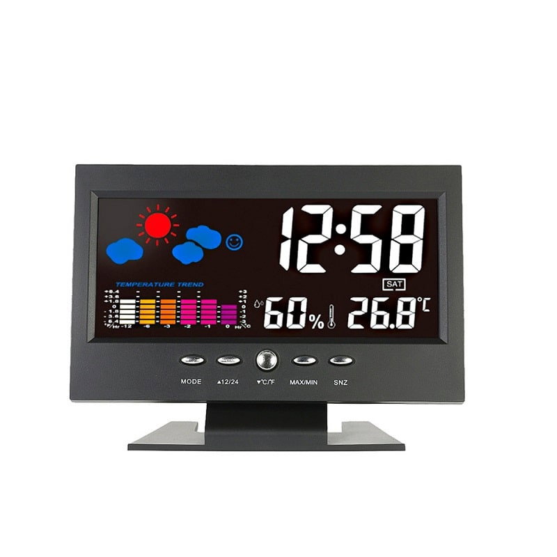 Digital LED Klocka, Alarm, Temp och Datum | Hem & Hobby - Hem & Hushåll - Sovrum - Väckarklockor | Pryloteket