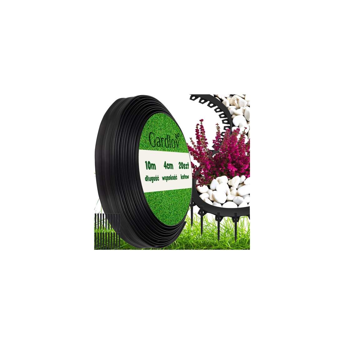 Trädgårdsbård 4cm - 10m Gardlov 24561 | Hem & Hobby | Pryloteket