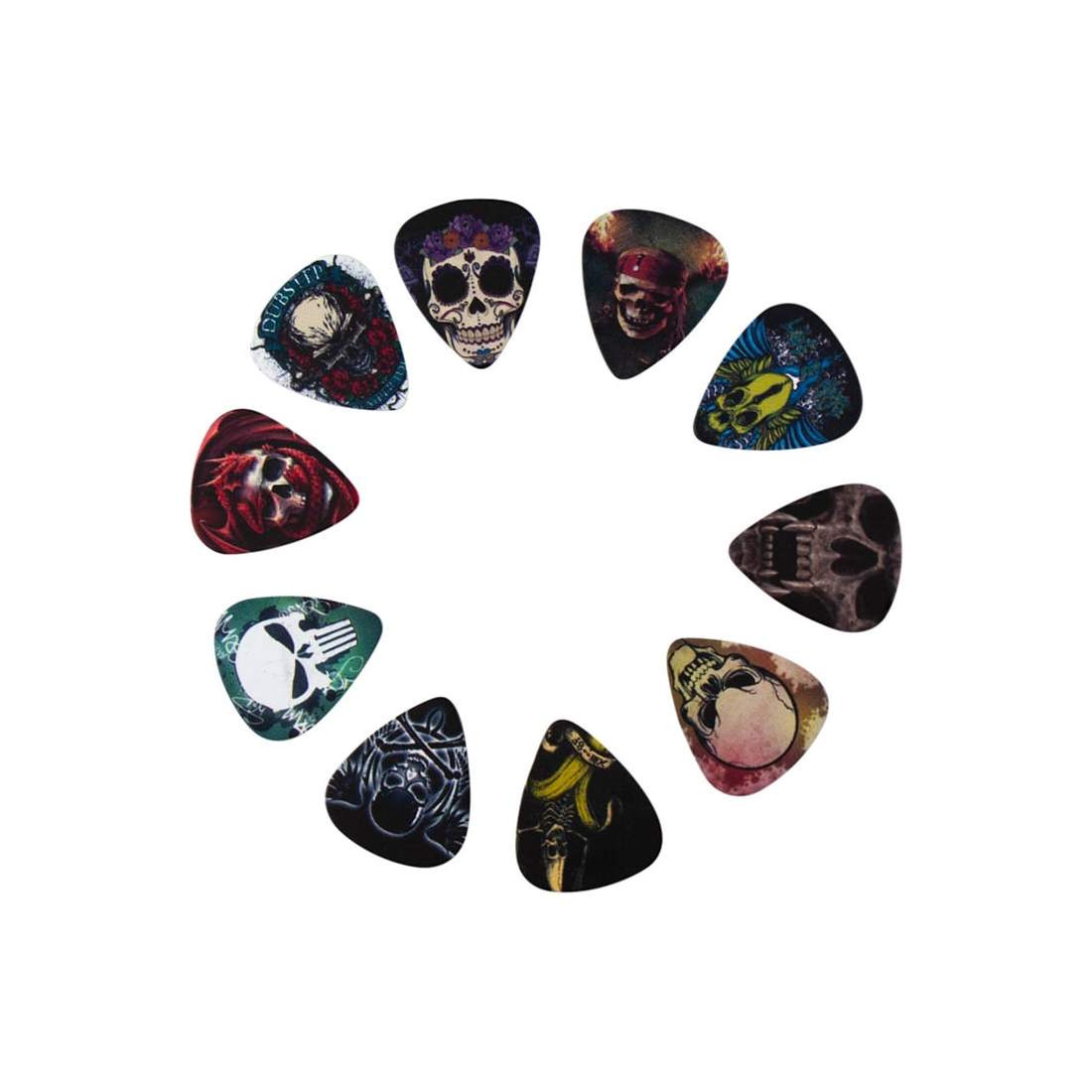 10 pack Plektrum, Döskallar | Hem & Hobby - Musikinstrument & Tillbehör - Gitarr - Plektrum | Pryloteket
