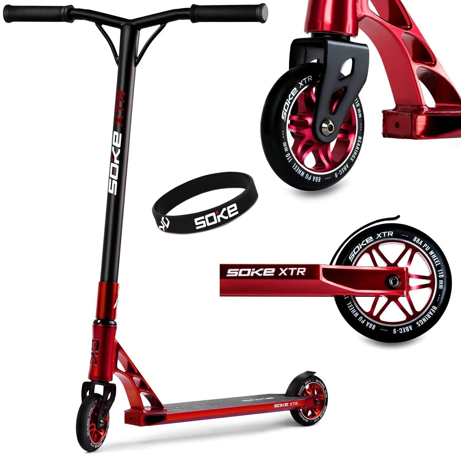 Scooter SOKE XTR rød Rød