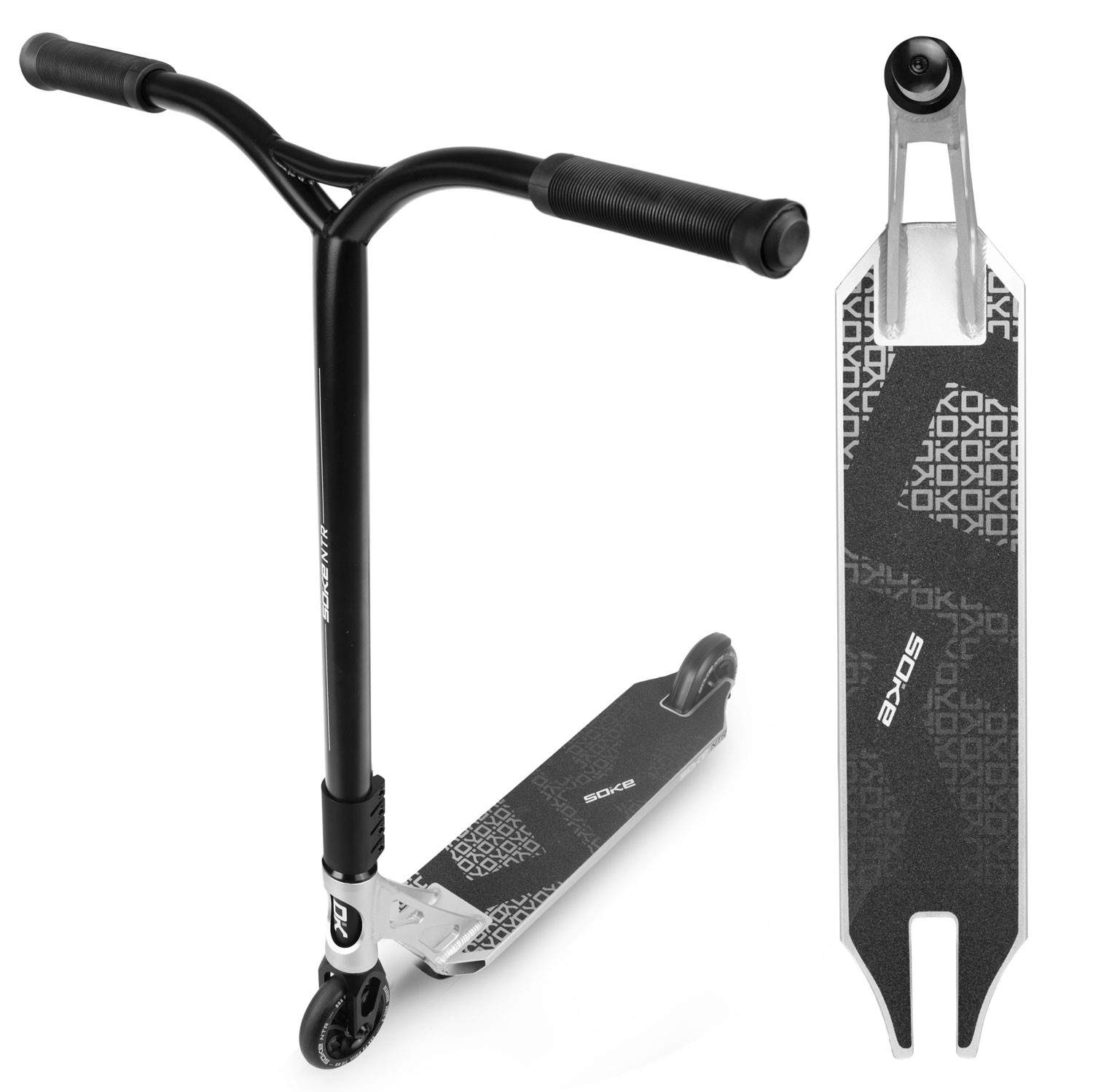 SOKE NTR Sølv Stunt Scooter