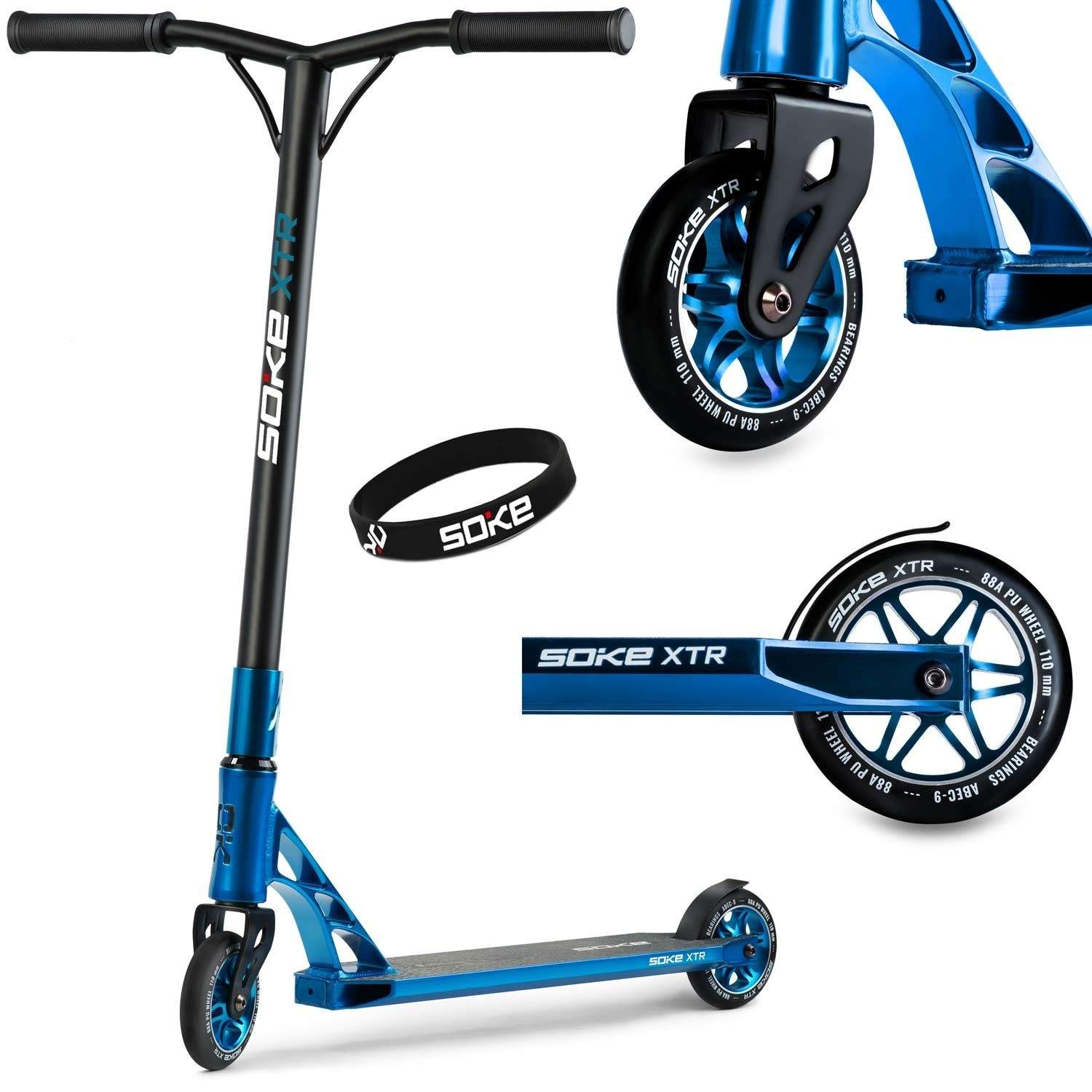 Scooter SOKE XTR blå Rød