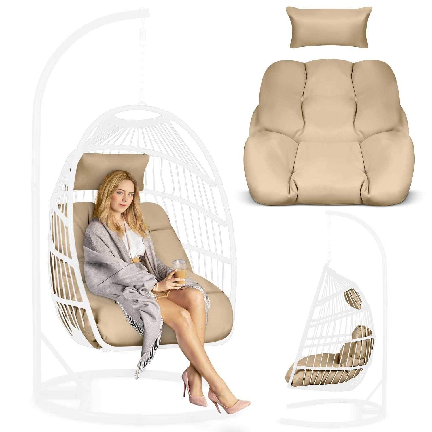 Luisiana Sofotel hængestolspude beige