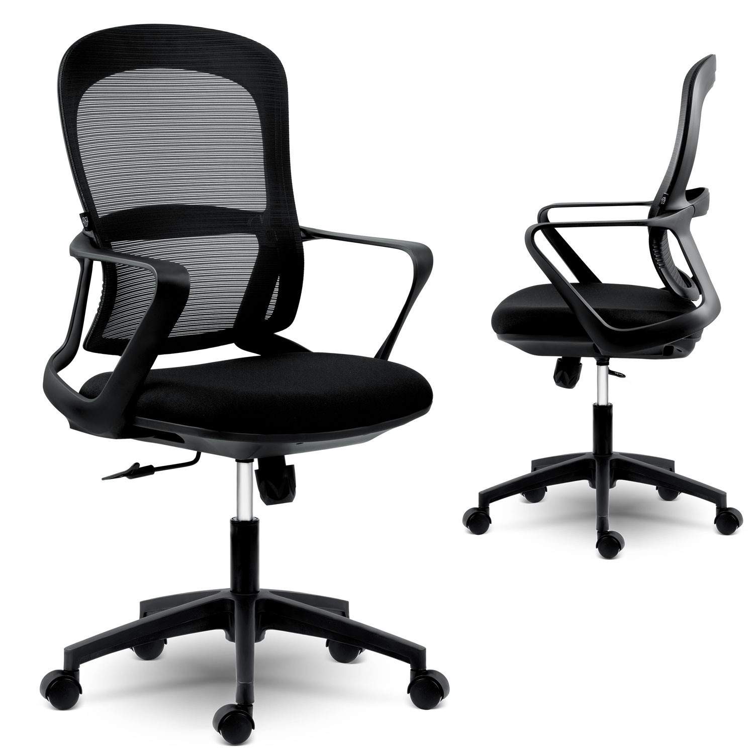 Micro-mesh kontorstol Sofotel Haga sort