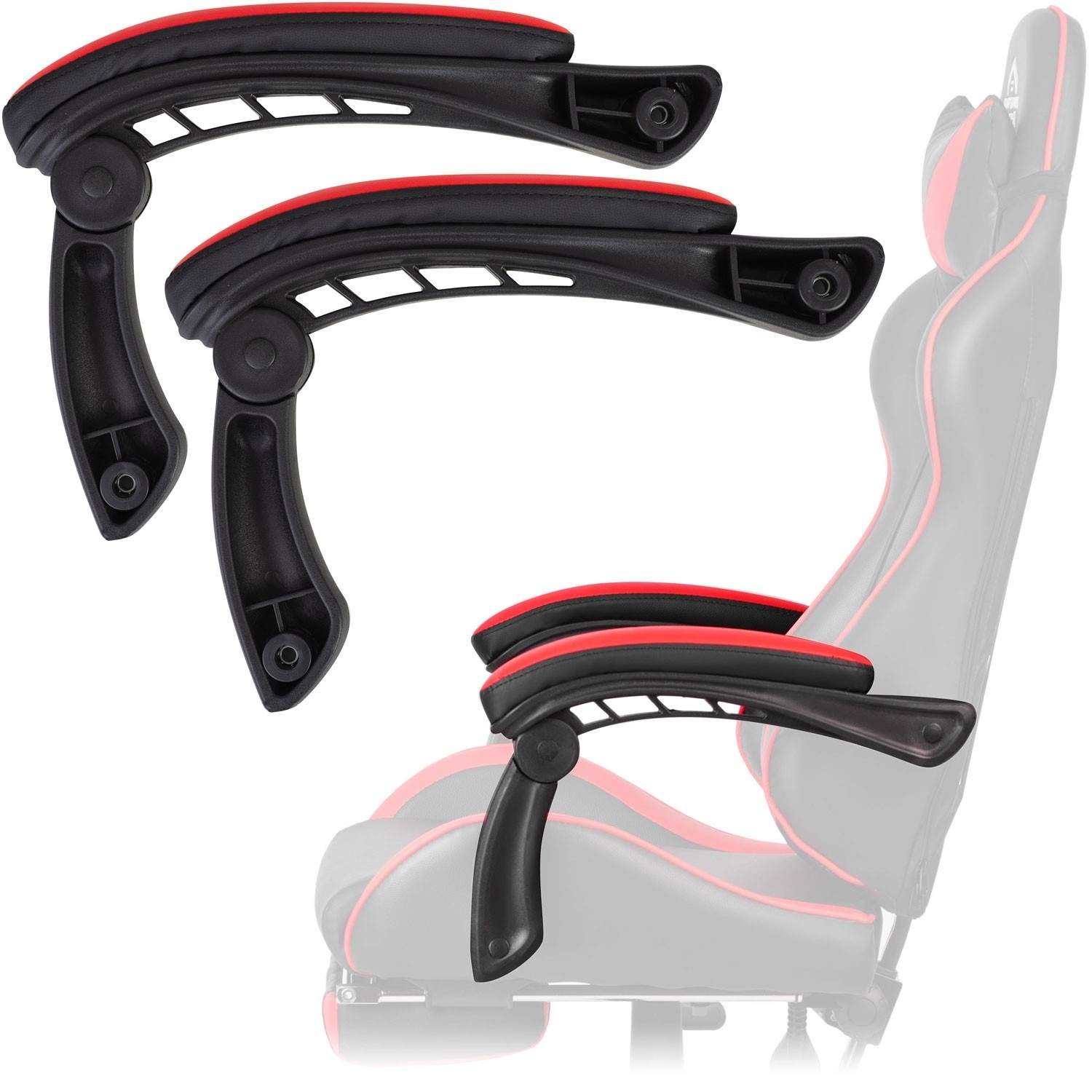 Cerber armlæn par røde